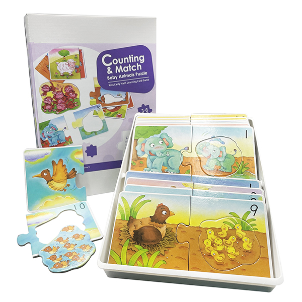 Counting & Match Baby Animals Puzzle Set