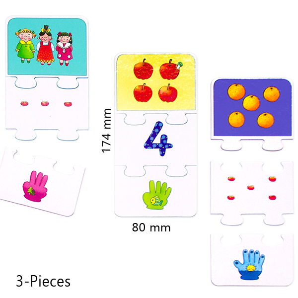  1-10 Counting & Match Puzzle Set