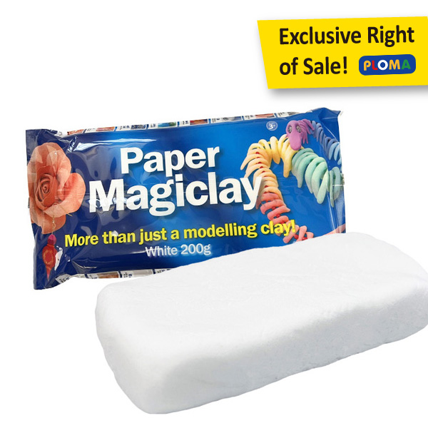 200G White Air Dry Light Paper Magic Clay