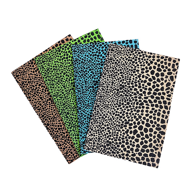 10PCS A4 Cheetah Spots EVA Sponge sheet